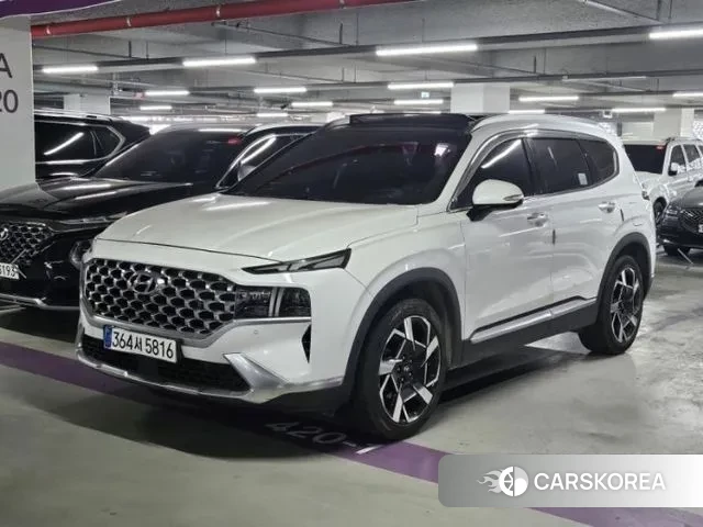 Hyundai The New Santa Fe 2020 Белый из Кореи, фото 5