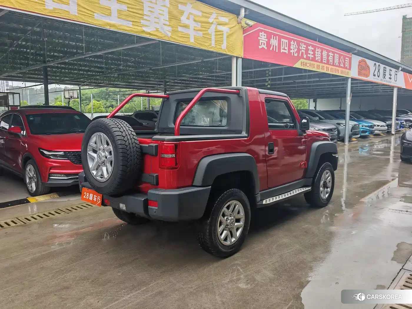 Beijing off-road F40 2020 Red/purple из Китая, фото 5