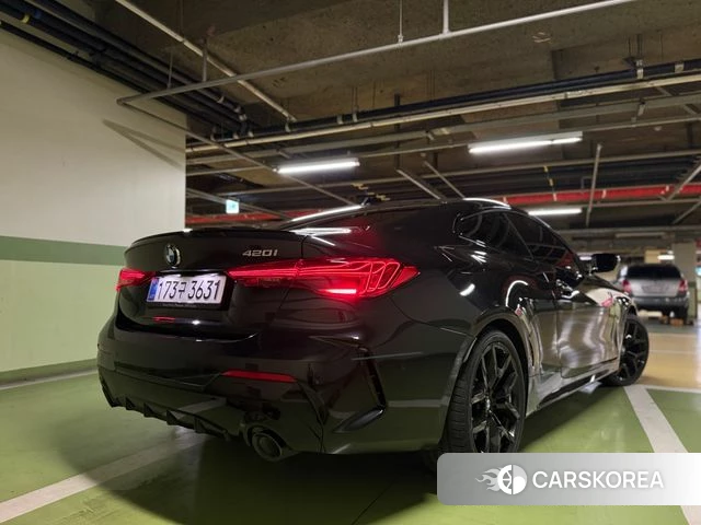 BMW 4 Series (G22) 2025 Черный из Кореи, фото 6