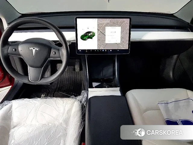 Tesla Model 3 2020 Красный из Кореи, фото 5