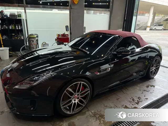 Jaguar F-TYPE 2018 Черный из Кореи, фото 5