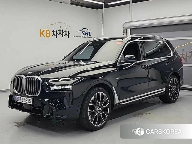 BMW X7 (G07) 2025 Черный из Кореи, фото 5