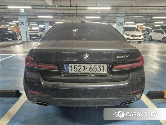 BMW 5 Series (G30) 2022 Черный из Кореи, фото 5