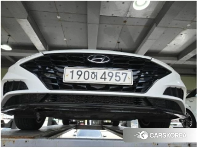 Hyundai Sonata (DN8) 2021 Белый из Кореи, фото 5