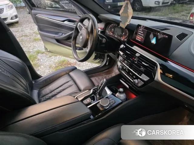 BMW 5 Series (G30) 2020 Черный из Кореи, фото 5