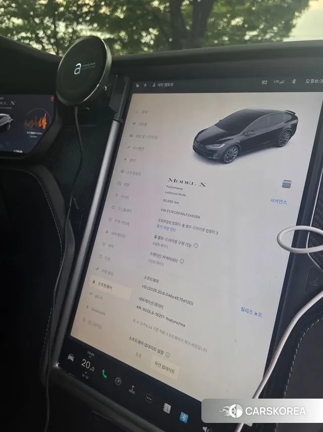 Tesla Model X 2020 Черный из Кореи, фото 6