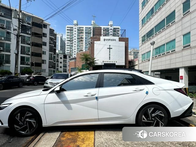 Hyundai The New Avante (CN7) 2025 Белый из Кореи, фото 5