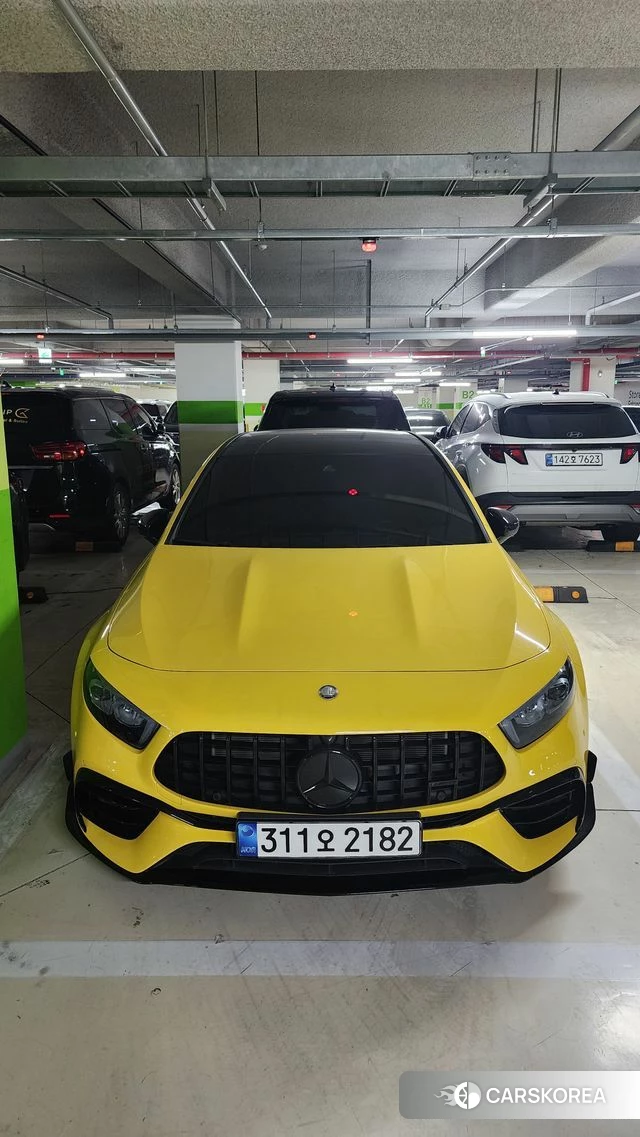 Mercedes-Benz A-Class W177 2022 Желтый из Кореи, фото 5
