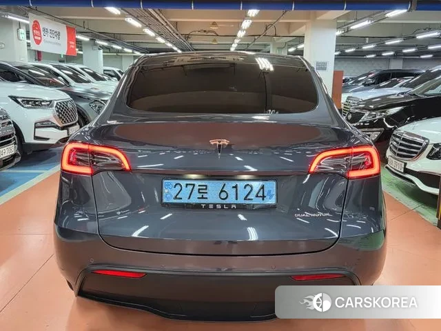 Tesla Model Y 2022 Серый из Кореи, фото 5