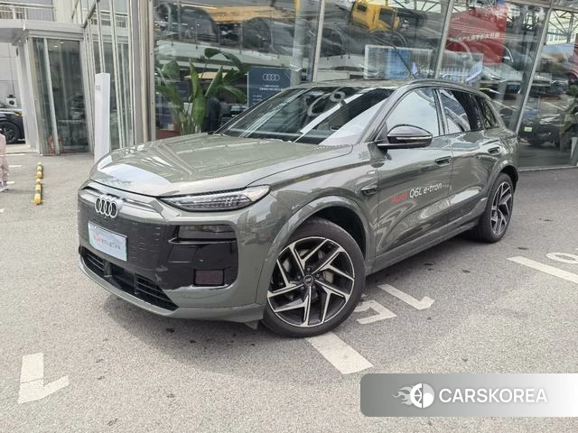 Audi Q6L e-tron 2025 Зеленый из Китая, фото 5