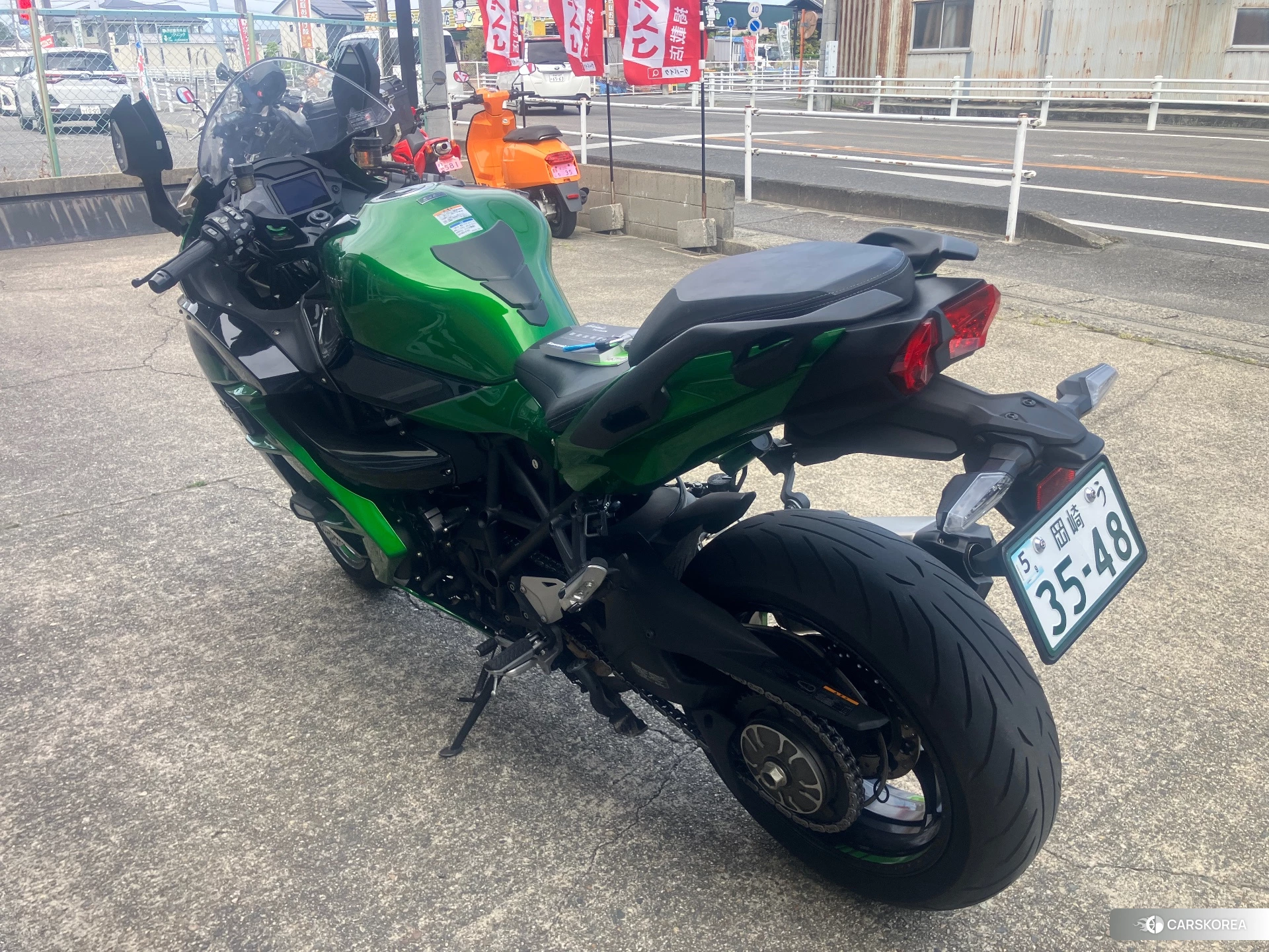Kawasaki NINJA H2 SX SE 2018 из Японии, фото 2