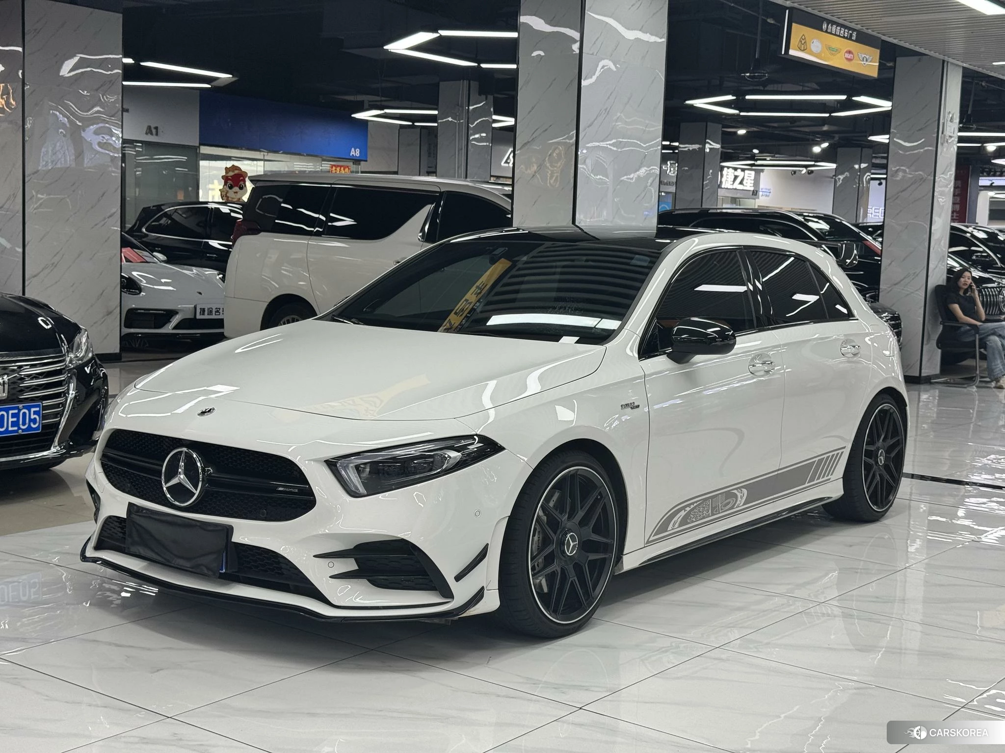 Mercedes-Benz Class A AMG (imported) 2021 Белый из Китая, фото 5