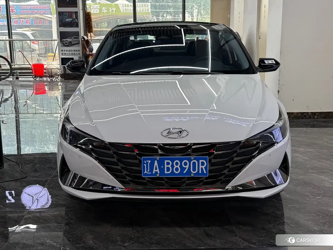 Hyundai Elantra 2022 Белый из Китая, фото 5