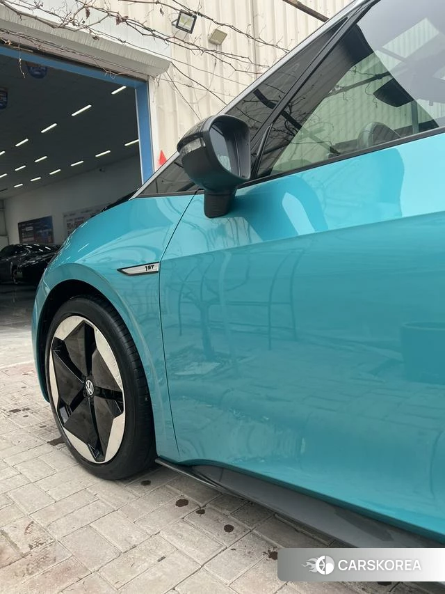 Volkswagen ID.3 2021 Зеленый из Китая, фото 5