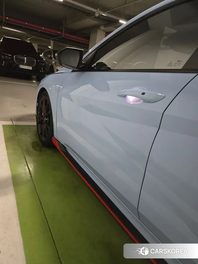 Hyundai The New Avante (CN7) 2025 Небесно-голубой из Кореи, фото 5