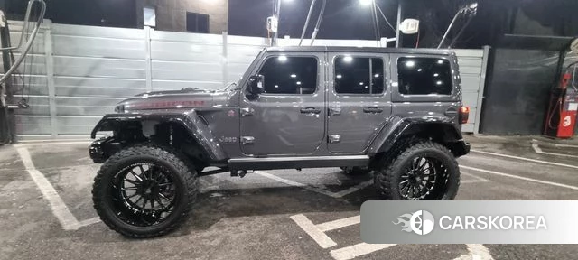 Jeep Wrangler (JL) 2022 Серебристо-серый из Кореи, фото 5