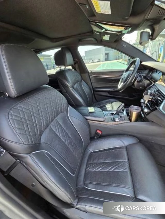 BMW 5 Series (G30) 2018 Серый из Кореи, фото 5