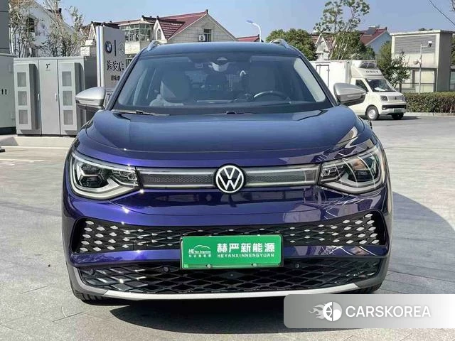 Volkswagen ID.6 X 2021 Синий из Китая, фото 5