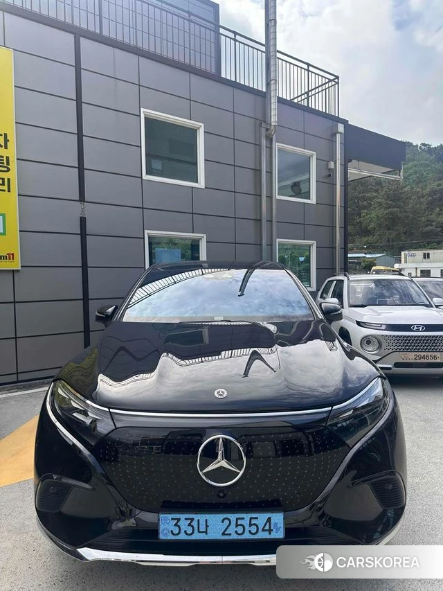Mercedes-Benz EQS SUV X296 2024 Черный из Кореи, фото 5
