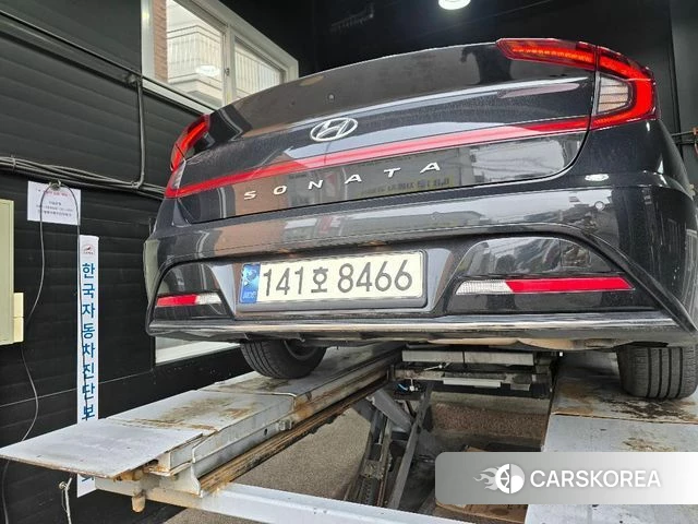 Hyundai Sonata (DN8) 2022 Черный из Кореи, фото 5