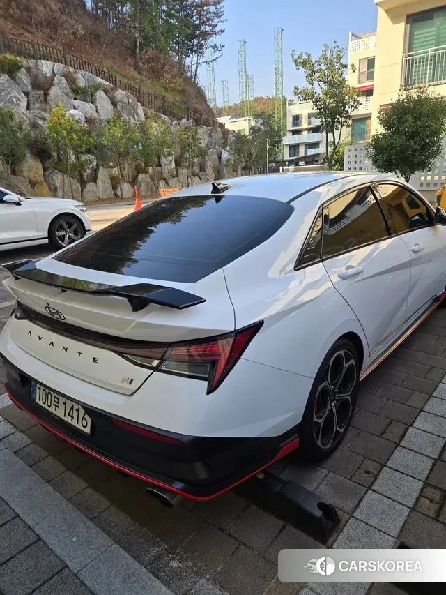 Hyundai The New Avante (CN7) 2025 Белый из Кореи, фото 5