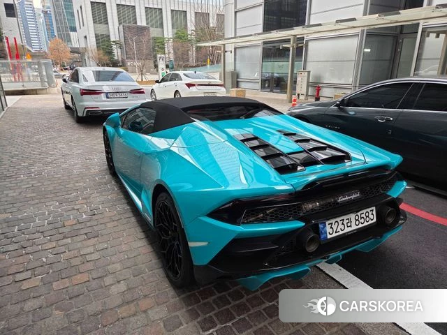 Lamborghini Huracan 2022 Небесно-голубой из Кореи, фото 5