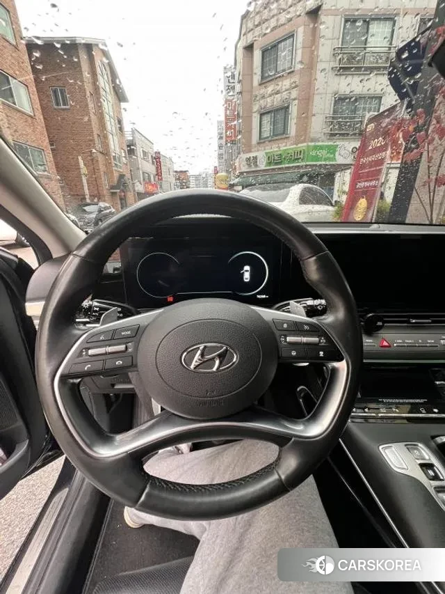 Hyundai The New Grandeur IG Hybrid 2020 Черный из Кореи, фото 6