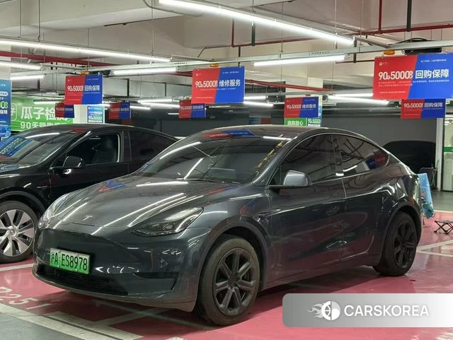 Tesla Model Y 2024 Темно-серый из Китая, фото 5