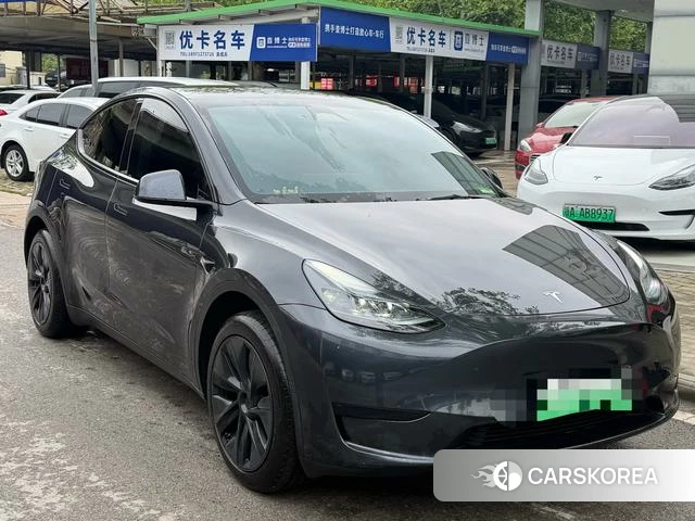 Tesla Model Y 2024 Темно-серый из Китая, фото 5