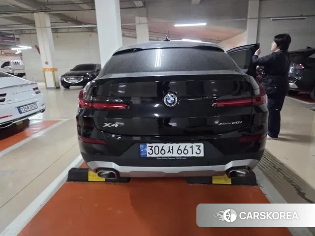 BMW X4 (G02) 2022 Черный из Кореи, фото 5