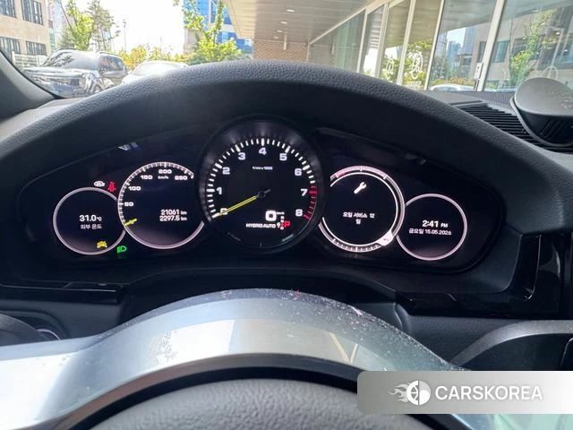 Porsche Cayenne (PO536) 2023 Синий из Кореи, фото 5