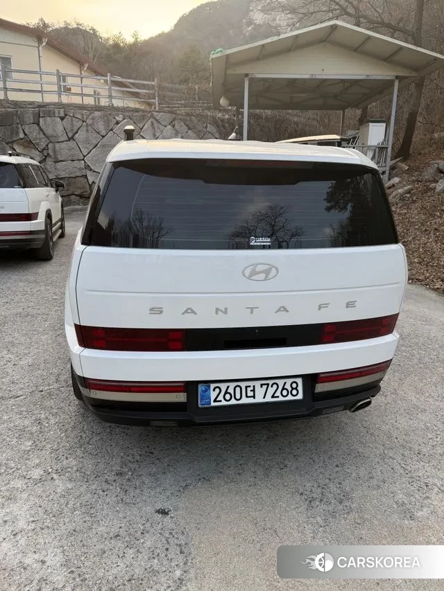 Hyundai Santa Fe (MX5) 2025 Белый из Кореи, фото 5