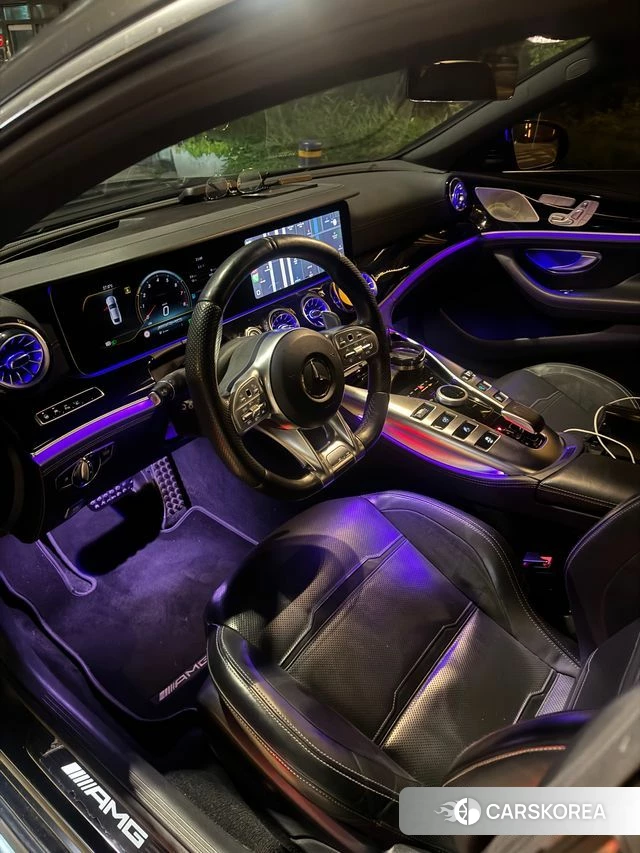 Mercedes-Benz AMG GT 2019 Черный из Кореи, фото 5