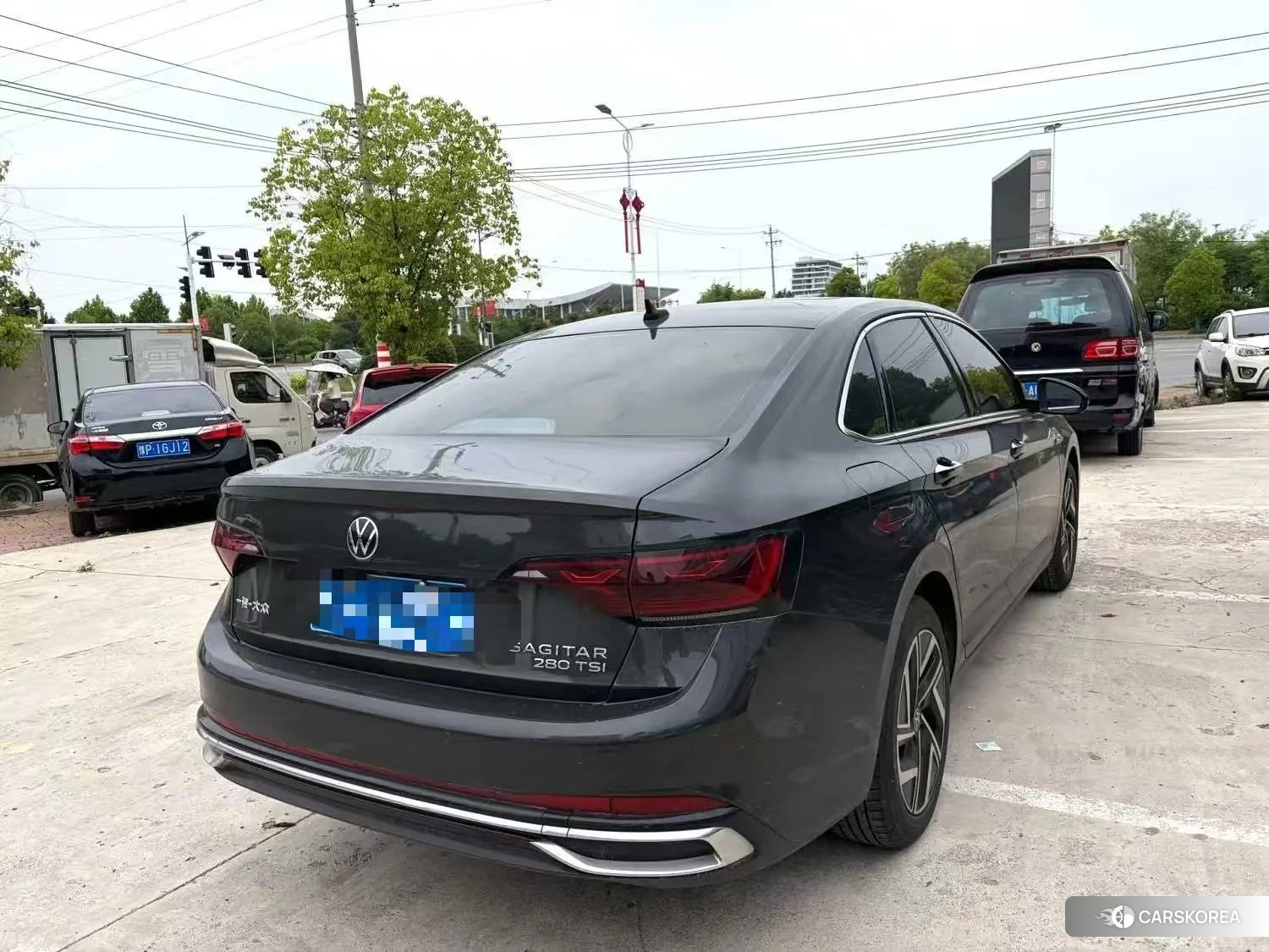 Volkswagen Sagitar 2022 Темно-серый из Китая, фото 5