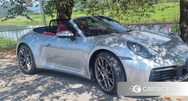 Porsche 911(992) 2024 Серебристо-серый из Кореи, фото 6