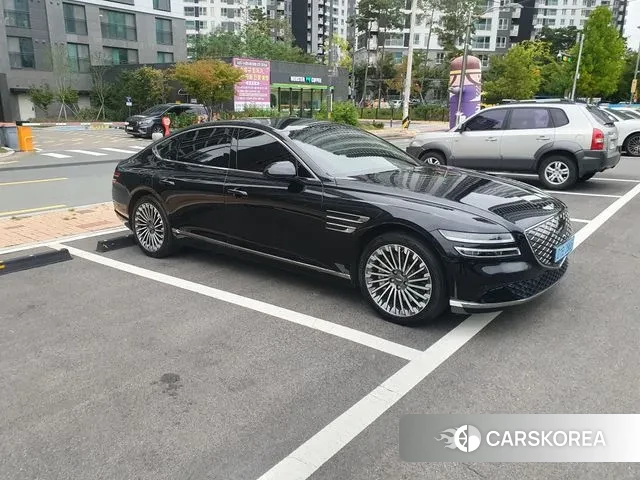 Genesis Electrified G80 (RG3) 2021 Черный из Кореи, фото 6