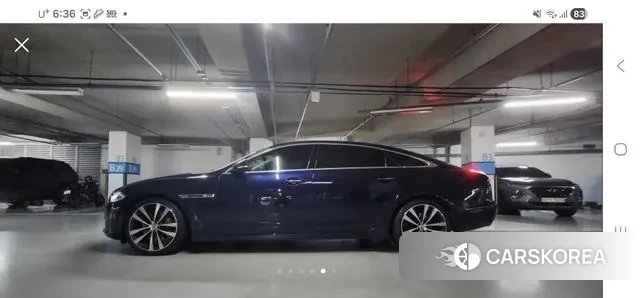 Jaguar All New XJ 2019 Синий из Кореи, фото 5