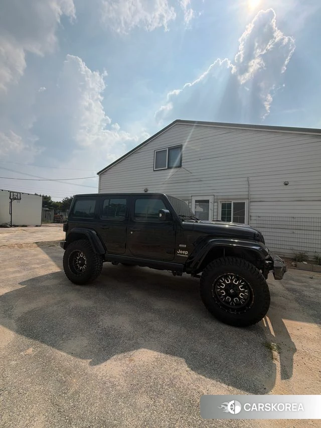 Jeep Wrangler (JL) 2021 Черный из Кореи, фото 5