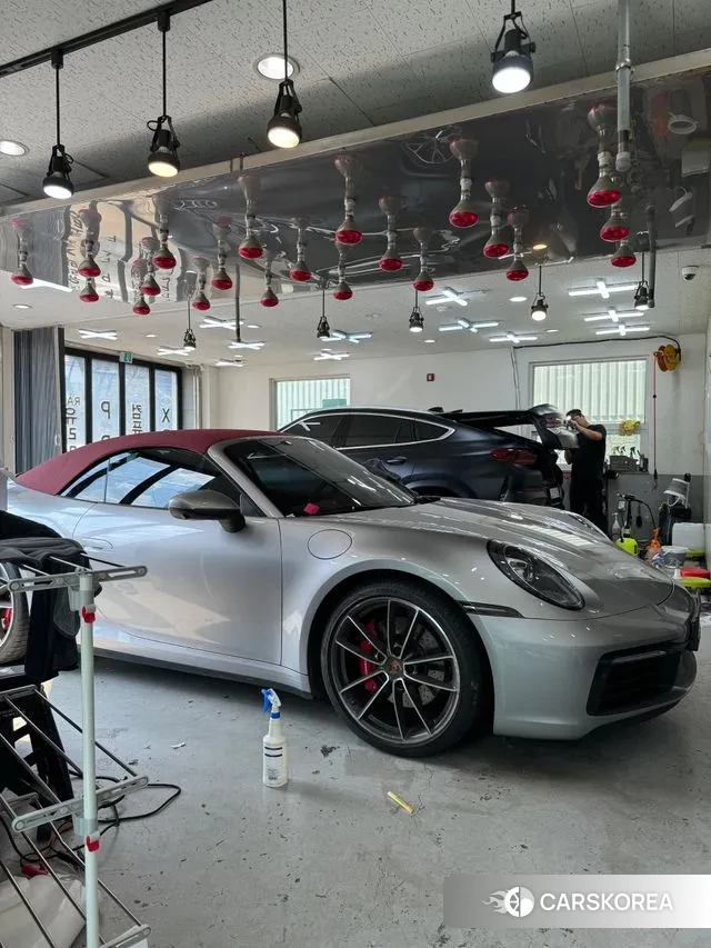 Porsche 911(992) 2020 Серебряный из Кореи, фото 5