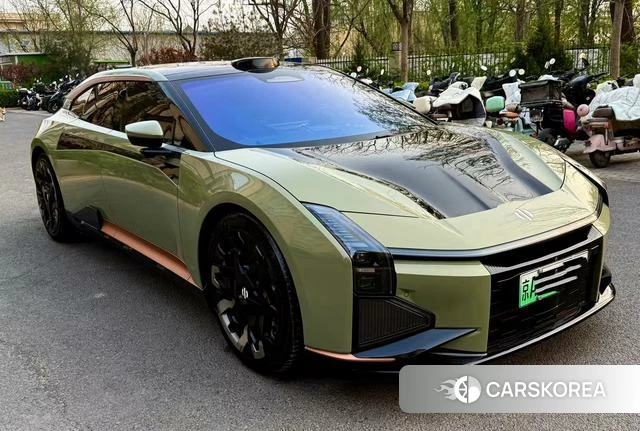 Gao He HiPhi Z 2022 Зеленый из Китая, фото 5