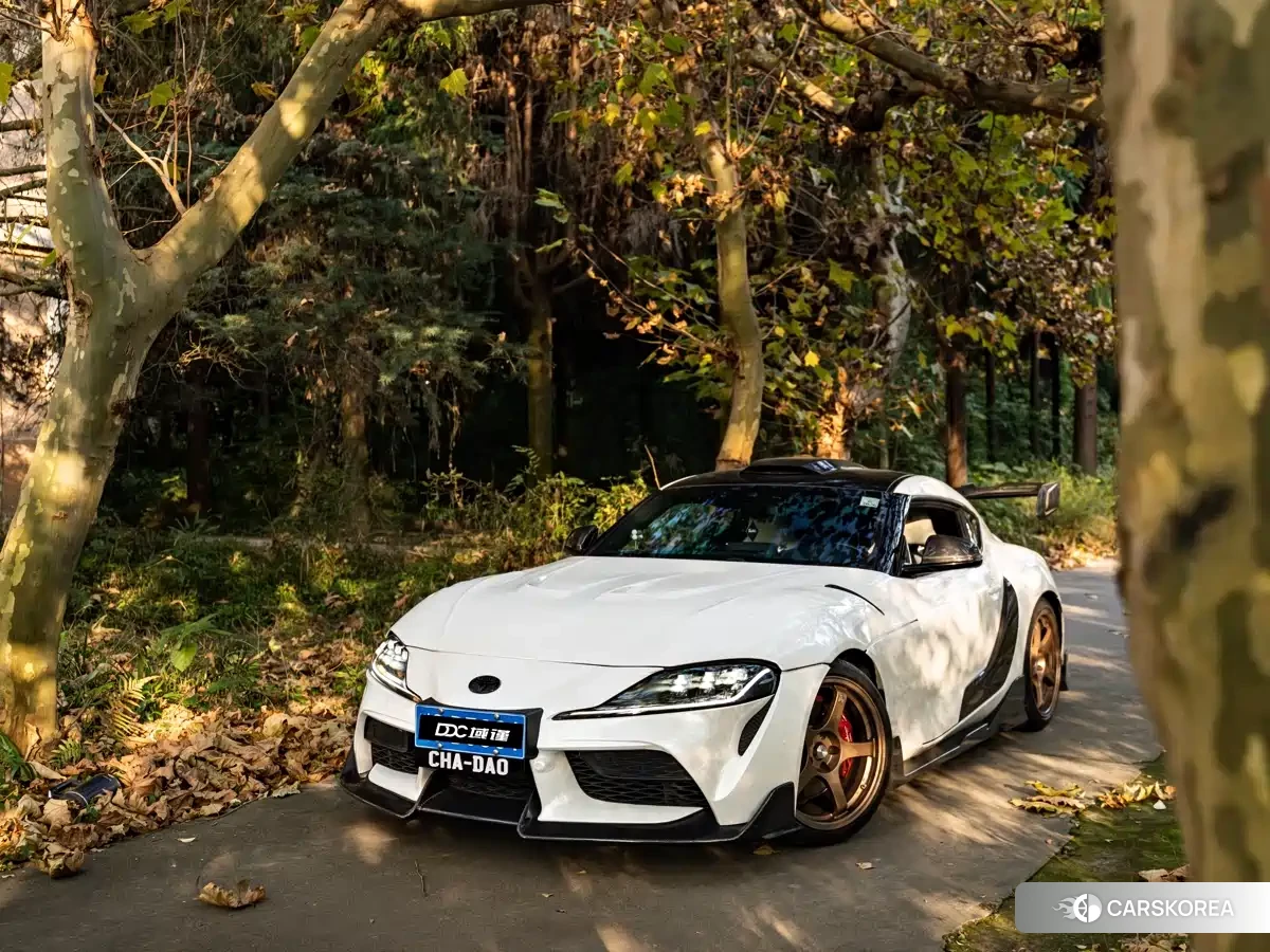 Toyota Supra 2022 Silver/gray из Китая, фото 5