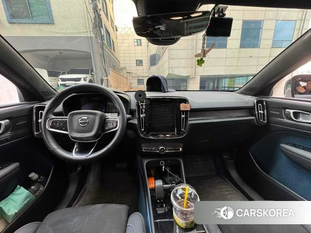 Volvo C40 Richards 2023 Черный двухцветный из Кореи, фото 5