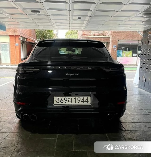 Porsche Cayenne (PO536) 2020 Черный из Кореи, фото 5