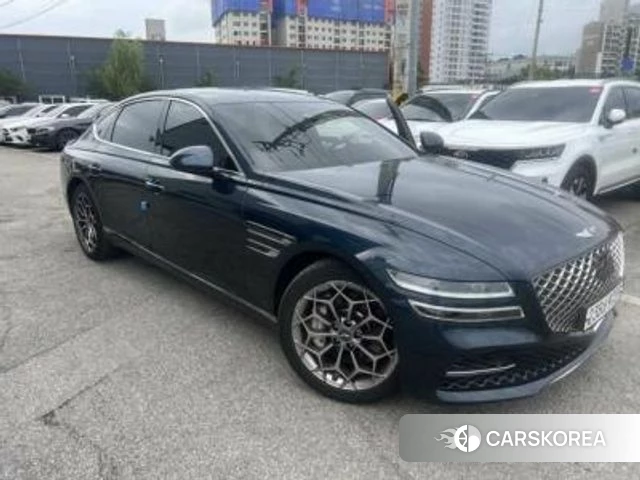 Genesis G80 (RG3) 2022 Синий из Кореи, фото 5