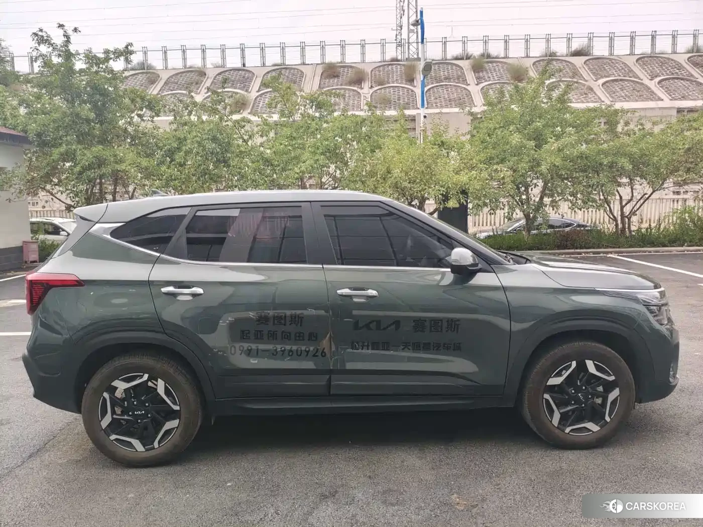 Kia Seltos 2026 Зеленый из Китая, фото 5