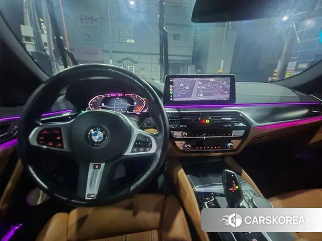 BMW 5 Series (G30) 2022 Черный из Кореи, фото 5