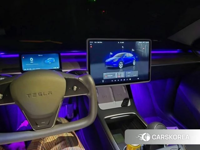 Tesla Model Y 2023 Серый из Кореи, фото 5