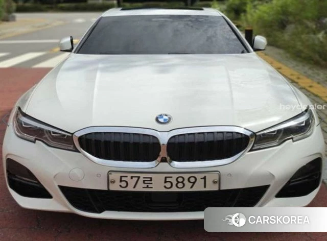 BMW 3 Series (G20) 2019 Белый из Кореи, фото 5