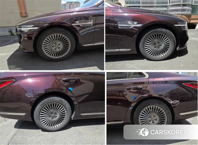 Genesis G90 2021 Красный из Кореи, фото 5