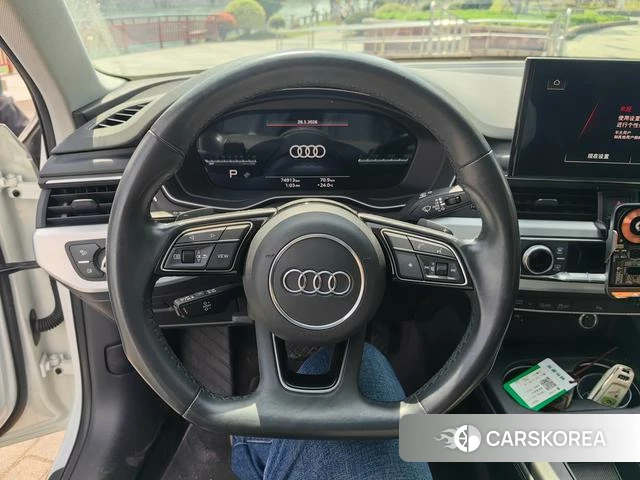 Audi A4L 2022 Серебристо-серый из Китая, фото 5